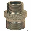 Dixon Boss Ground Joint Washer Seal Spud, 1-1/2 in, Thread Wing Nut x MNPT, Iron, Domestic WM23